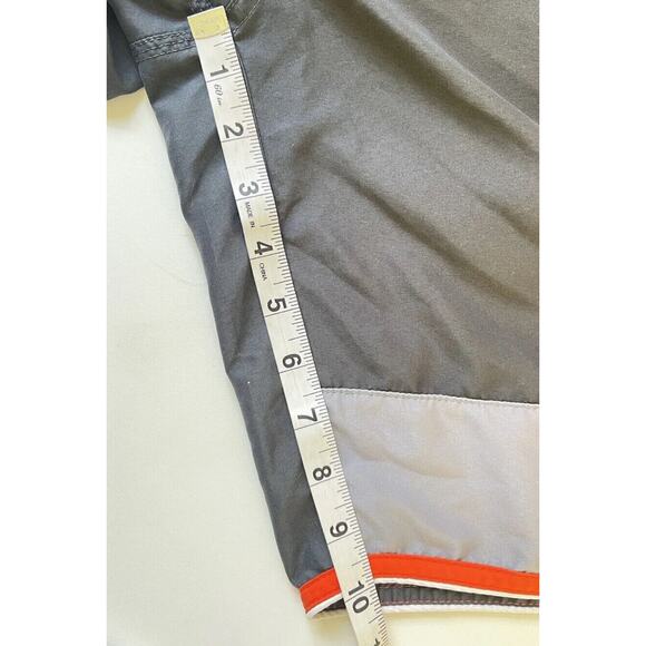 Nike Men's Swim Trunks/Board Shorts Gray/Orange Size L - Picture 10 of 10